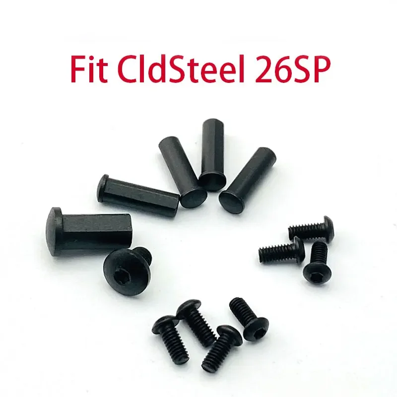 Full Set Stainless Steel Fixing Screw for CldSteel 26SP Knives Handle Install Spindle Screw Back Clip Screws