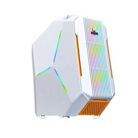 Lovingcool Fast Delivery Desktop Micro ATX ITX Gaming Computer Cases Mid Tower PC Cabinet Case RGB Tower Support 120mm ARGB Fans
