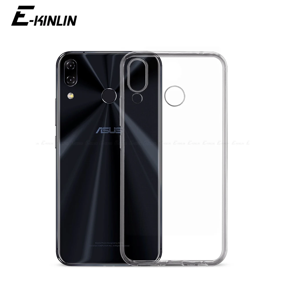 Ultra Thin Slim Clear Soft TPU Protective Case For Asus ZenFone  5 5Z ZS620KL ZE620KL Silicone Back Phone Cover