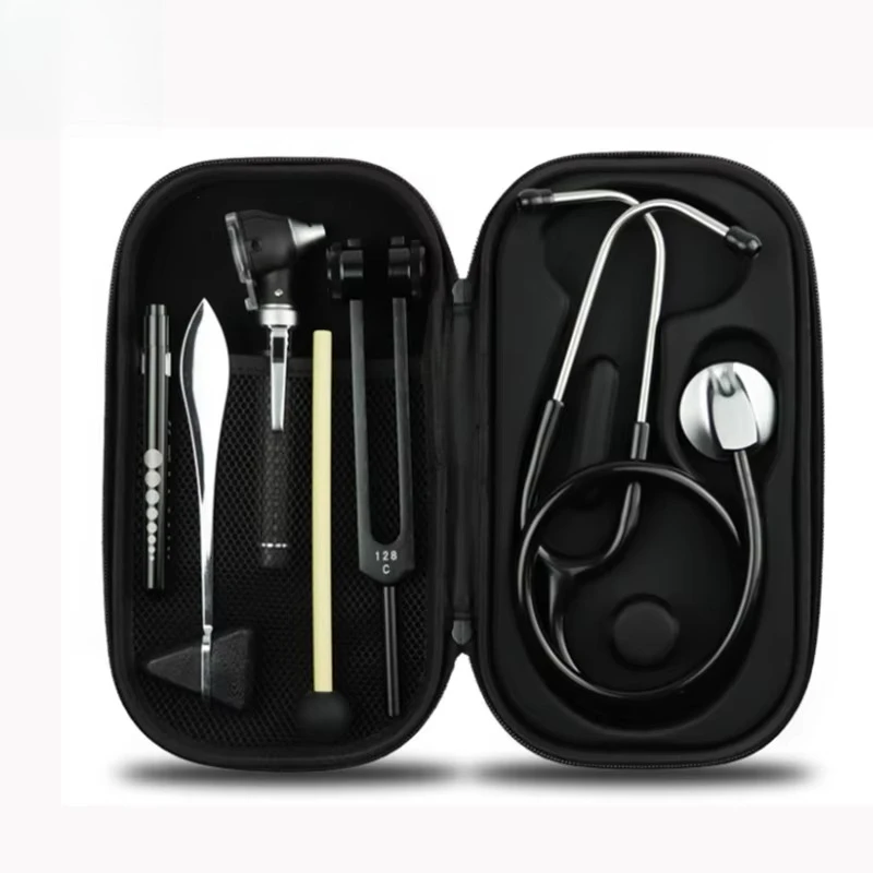 Waterproof Black Case 6 Pcs Carrying Case Hard Shell Case Set