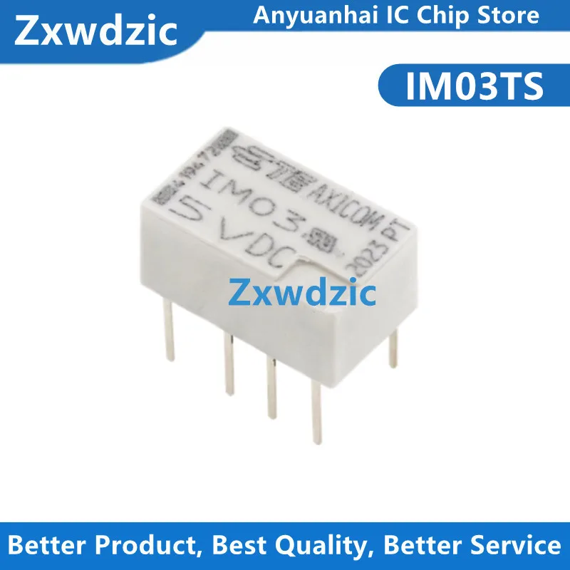 10pcs New Original IM03TS IM03-5VDC 1M103 Signal Relay 2A 5V Two Open And Two Closed