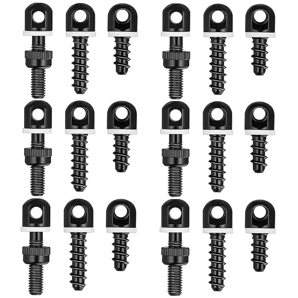 Montaje QD giratorio para correa de rifle, base y tornillos