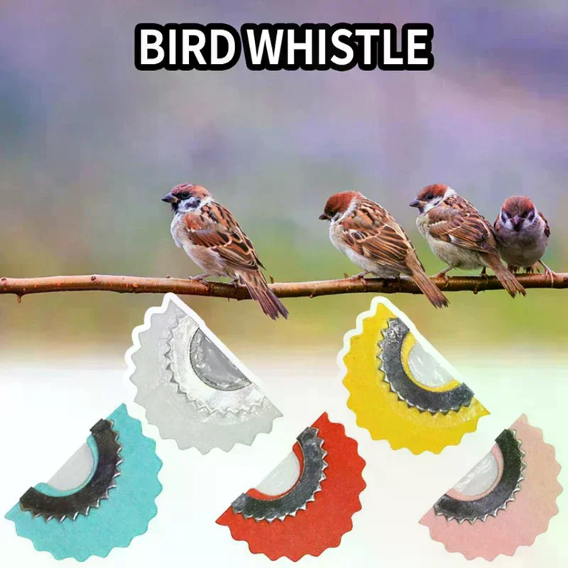 1 Bird Whistle Magic Fun Bird Caller Tongue Whistle Warbler Original Magic Tweeting Noisemaker Toys Tricks