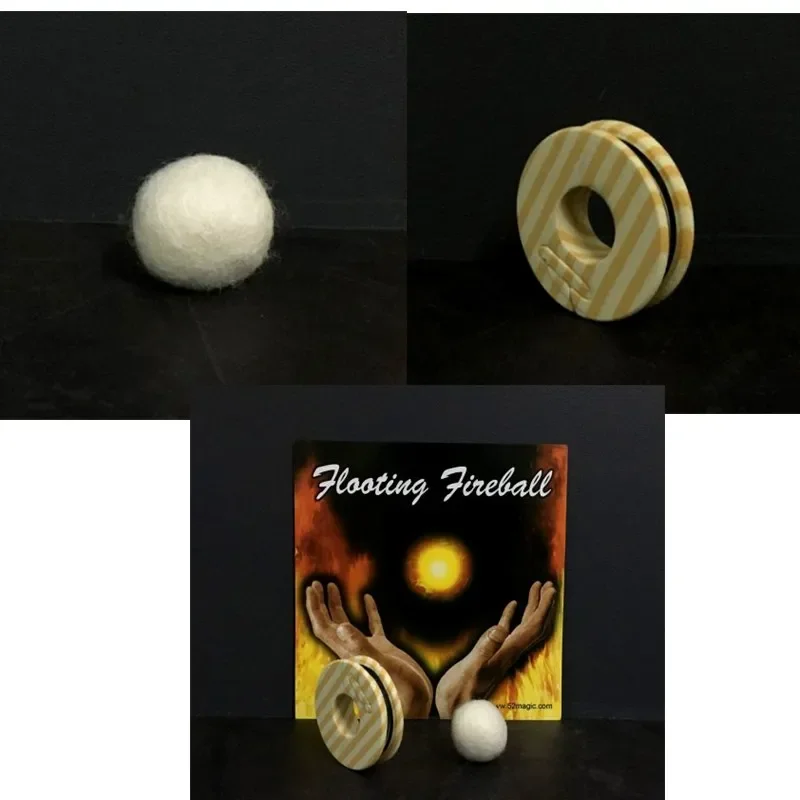 Floating Fireball ( DVD & Gimmick ) - Fun Magic Tricks Props Close-Up Street Stage MagicParty Gimmick Mentalism Accessories