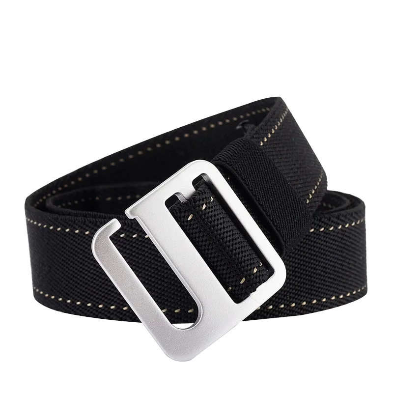 

New Simple Unisex Belt Hight Quality Canvas Alloy Insert Buckle Men Belt Casual Sports Women Belt Cowboy Pants Belts Luxury Belt