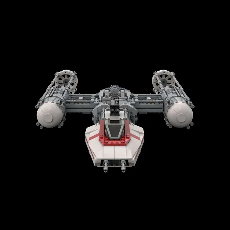 1802 قطعة MOC UCS المقاومة Y الجناح ستارفايتر نموذج اللبنات لعبة الهندسة المعمارية لتقوم بها بنفسك الطوب الإبداعي هدايا عيد الميلاد للأطفال #4