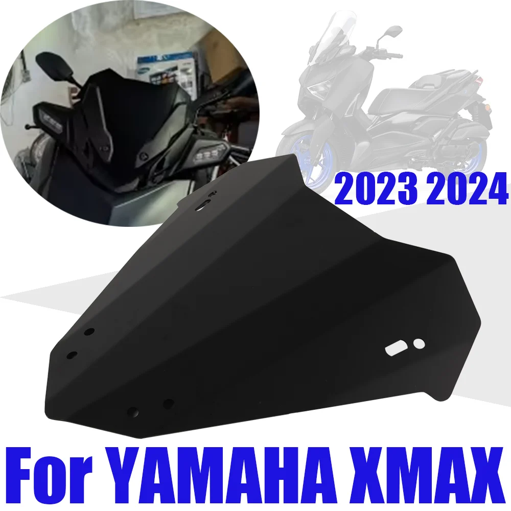 XMAX300 2023 Motorcycle Windshield Viser Visor Wind Screen Deflector Windscreen For YAMAHA XMAX125 XMAX250 XMAX 300 X-MAX 2024