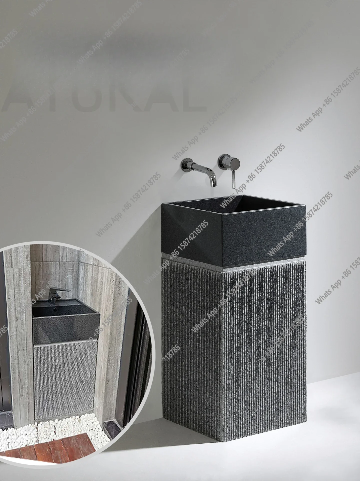 Wx Stone Column Bas… - image