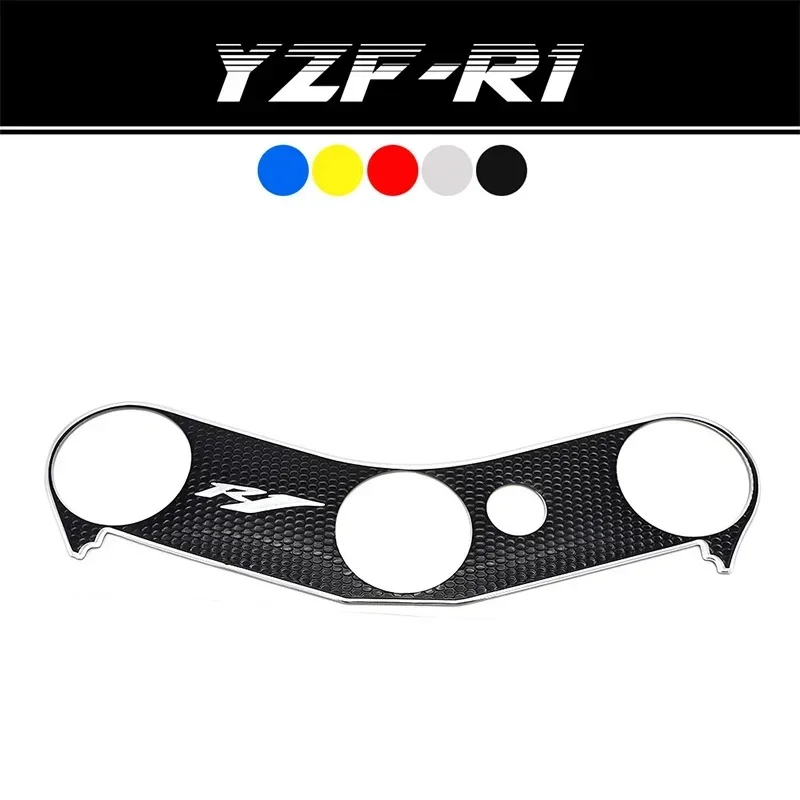 

For YAMAHA YZF R1 YZF-R1 YZFR1 Motorcycle Sticker Top Clamp Yoke Triple Tree Case Pad Decal 2005 2006 2007 2008