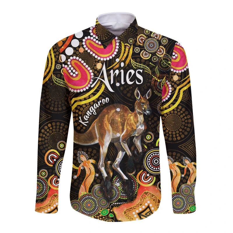 3d Print Australian Kangaroo Koala Graphic Long Sleeve Shirts For Men Women Polynesia Style Men's Shirt Fashion Casual Blouse