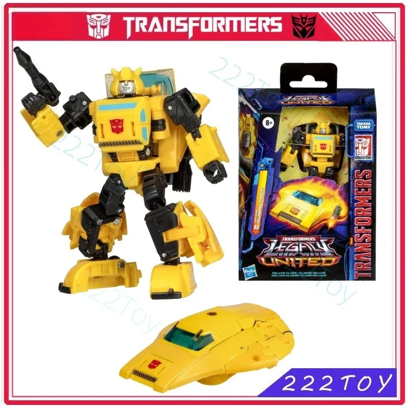 

New Transformers Toys Legacy United Deluxe Class Origin Bumblebee Anime Model Action Figures Robot Toy Collectibles Hobbies Gift