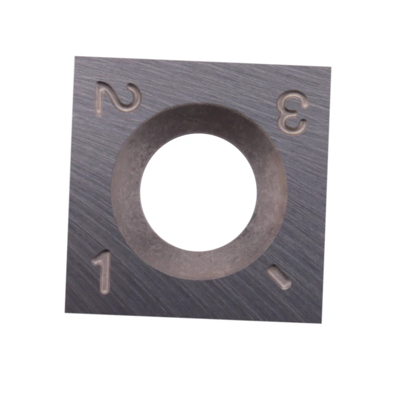 Imagem -02 - Lâminas de Inserção de Carboneto de Torno Lâmina de Substituição de Torno 30 Graus de Fresagem 14x14x2 mm 100 Pcs