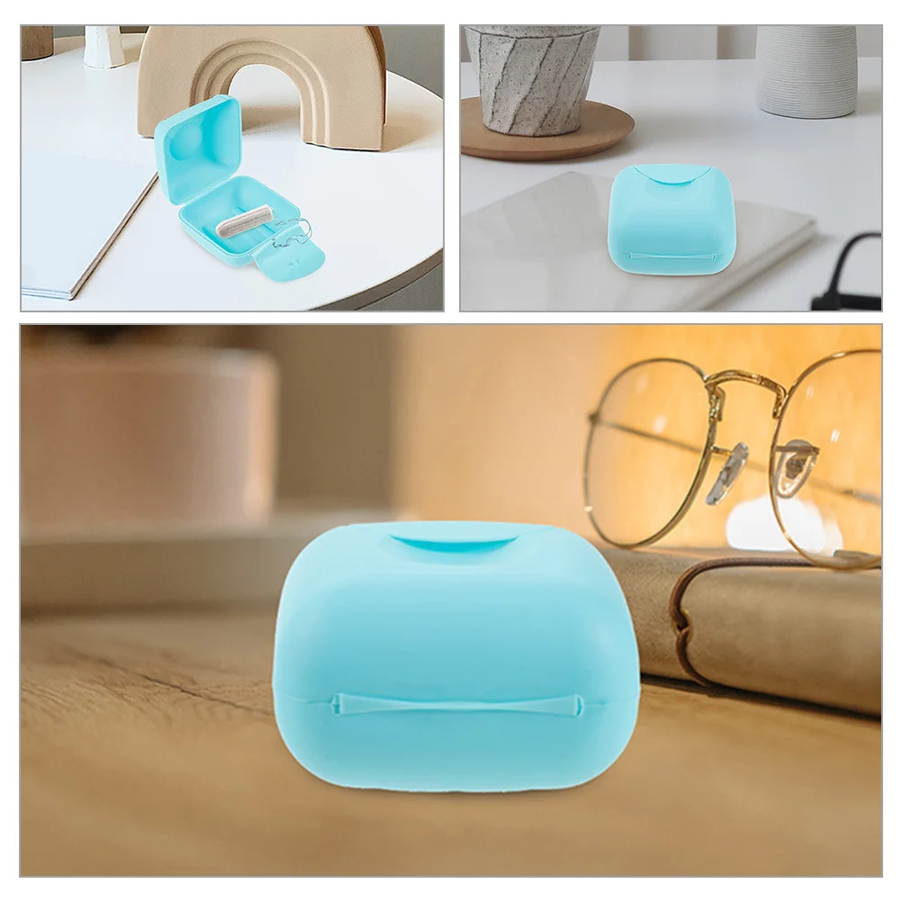 

2Pcs Menstrual Cup Container Portable Lightweight Case for Office Outdoor Menstrual Cup Organizer High Temperature Resistance