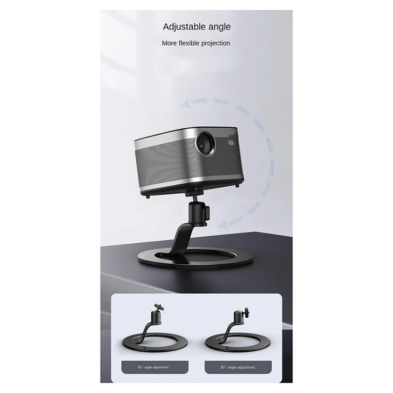 Table Projector Stand Support Desktop Video Projector Holder Base Bracket