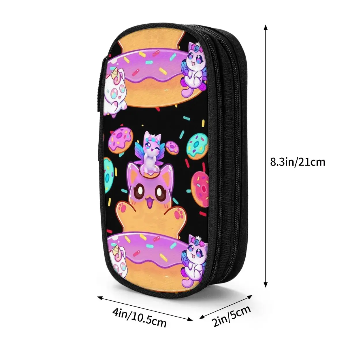 Aphmau Meow Plushies Anime Cats Pencil Cases Big Capacity Pen Bags Pen Box Pencil Pouch For Boys Girls Students Stationery