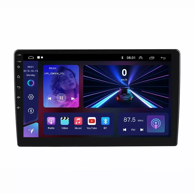 Car Screen Suitable for All Car Touch screen 7/9/10 inch Android Car DVD player with GPS BT WIFI Universal Radio