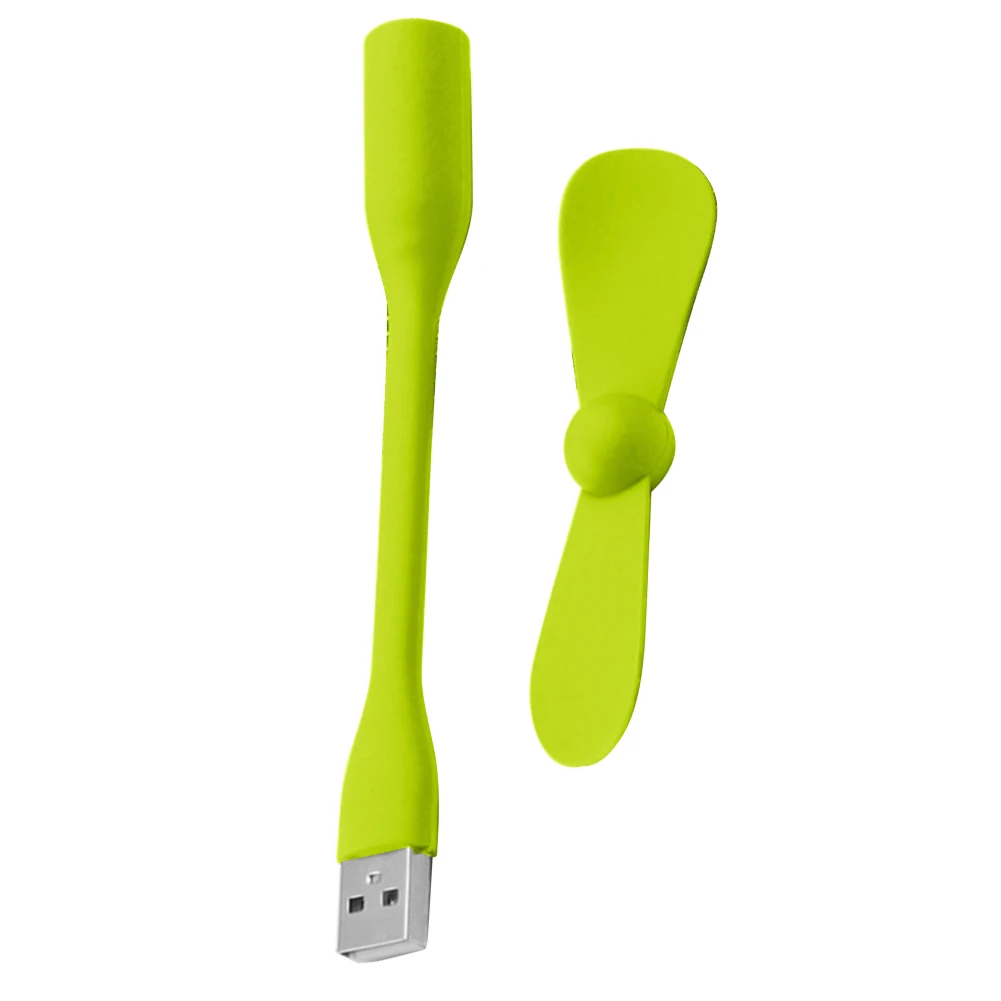 พัดลม Mini USB แบบพกพาแบบยืดหยุ่นสําหรับ Power Bank โน้ตบุ๊คคอมพิวเตอร์เดสก์ท็อป Gadgets ฤดูร้อน Summer Travel Cooling Cooler