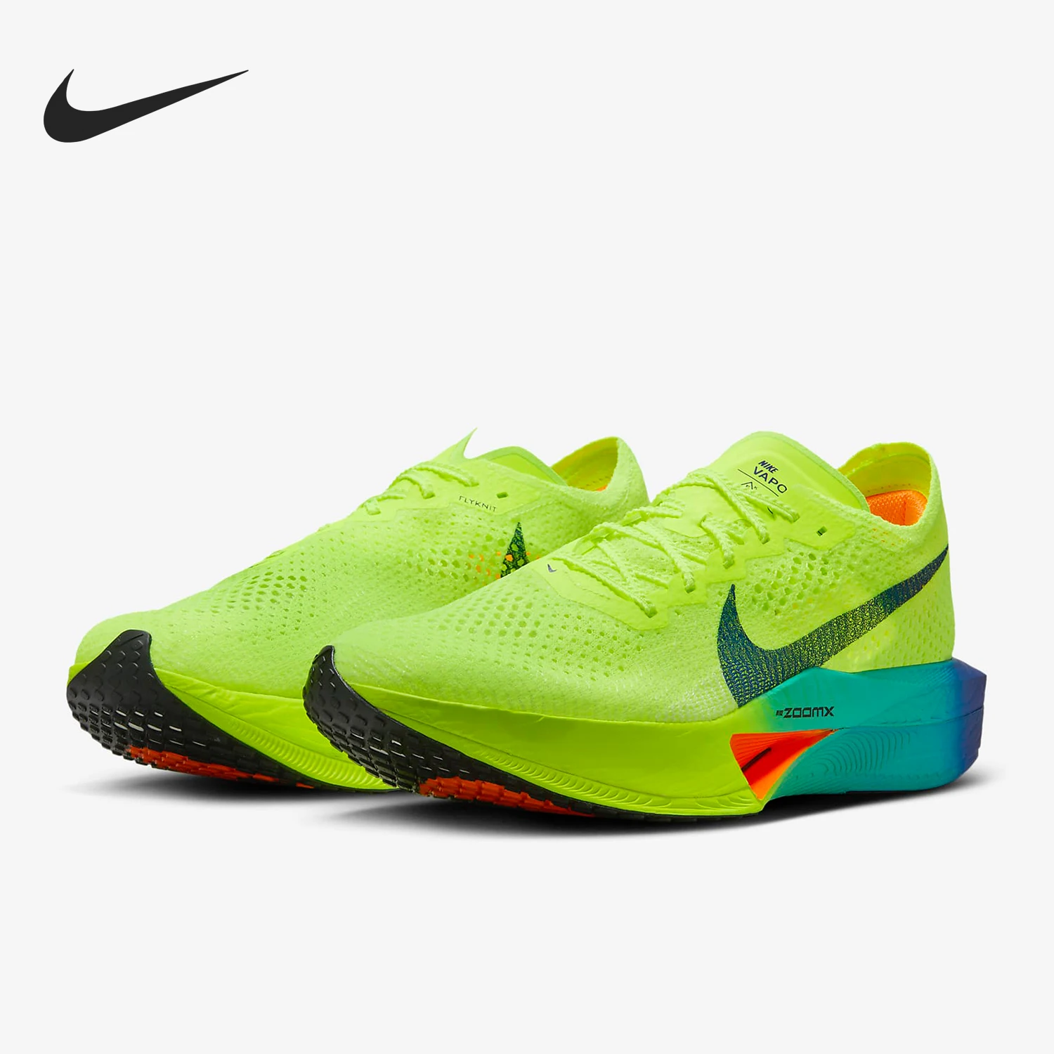 Zapatillas Nike oficiales genuinas VAPORFLY 3 para hombre, transpirables, para carreras, DV4129-103