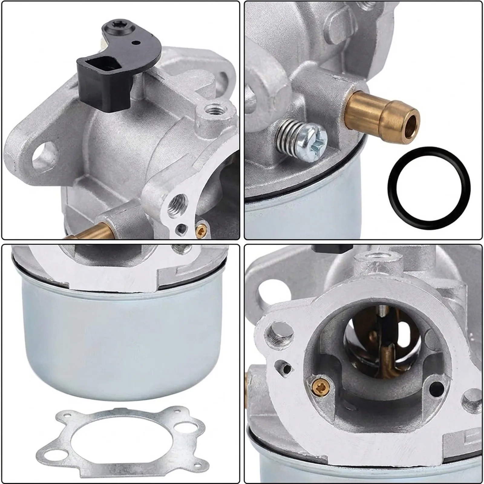 As Shown for Lawn Mower Carburetor for Lawn Mower Engine Repair Kit Includes Regulator Spring Compatible With CFM 6.5hp