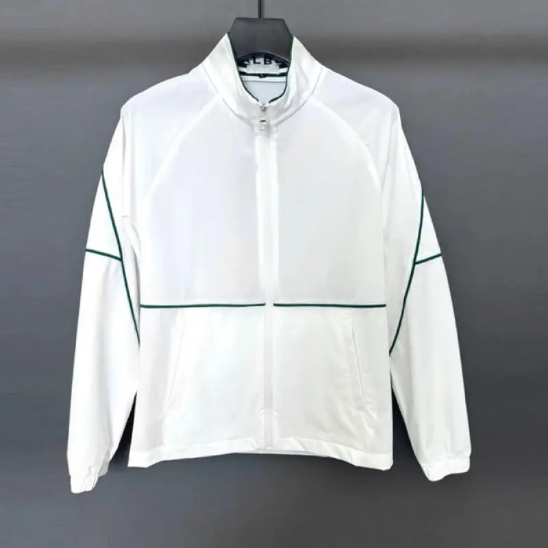 Chaqueta de Golf de Moda para Hombre, Marca 2026, Otoño-Verano, Nueva, Transpirable, Delgada, Jersey de Golf Deportivo para Hombre