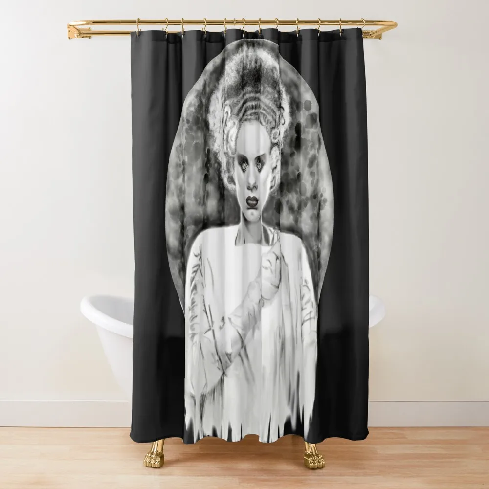 

Frankenstein's Bride Shower Curtain Modern Bathroom Accessories Anime Shower For Bathroom Bathroom Accessorys Curtain