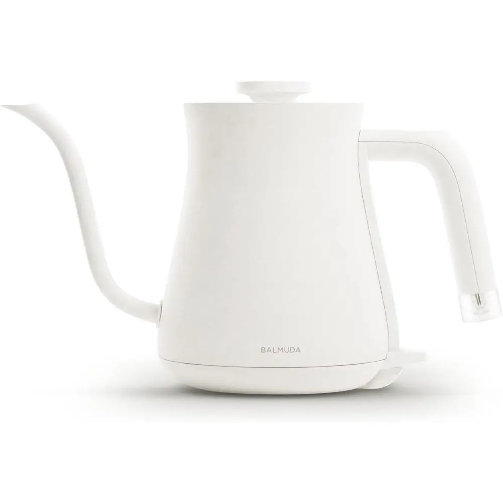 

Lightweight Stainless Steel 0.6L Electric Kettle with Neon Indicator, Perfect for Tea and Coffee, US Version, White