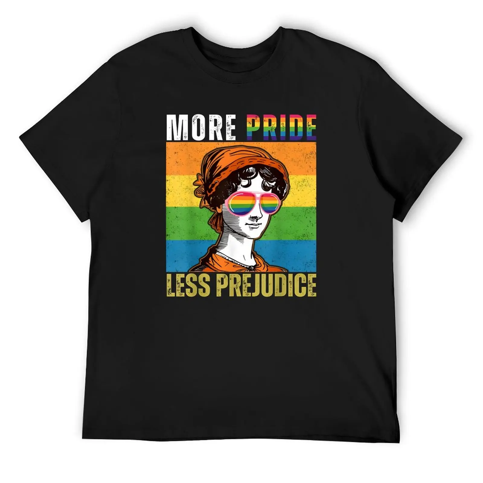 

More Pride Less Prejudice T-Shirt funny costumes summer clothes customizeds mens graphic t-shirts big and tall