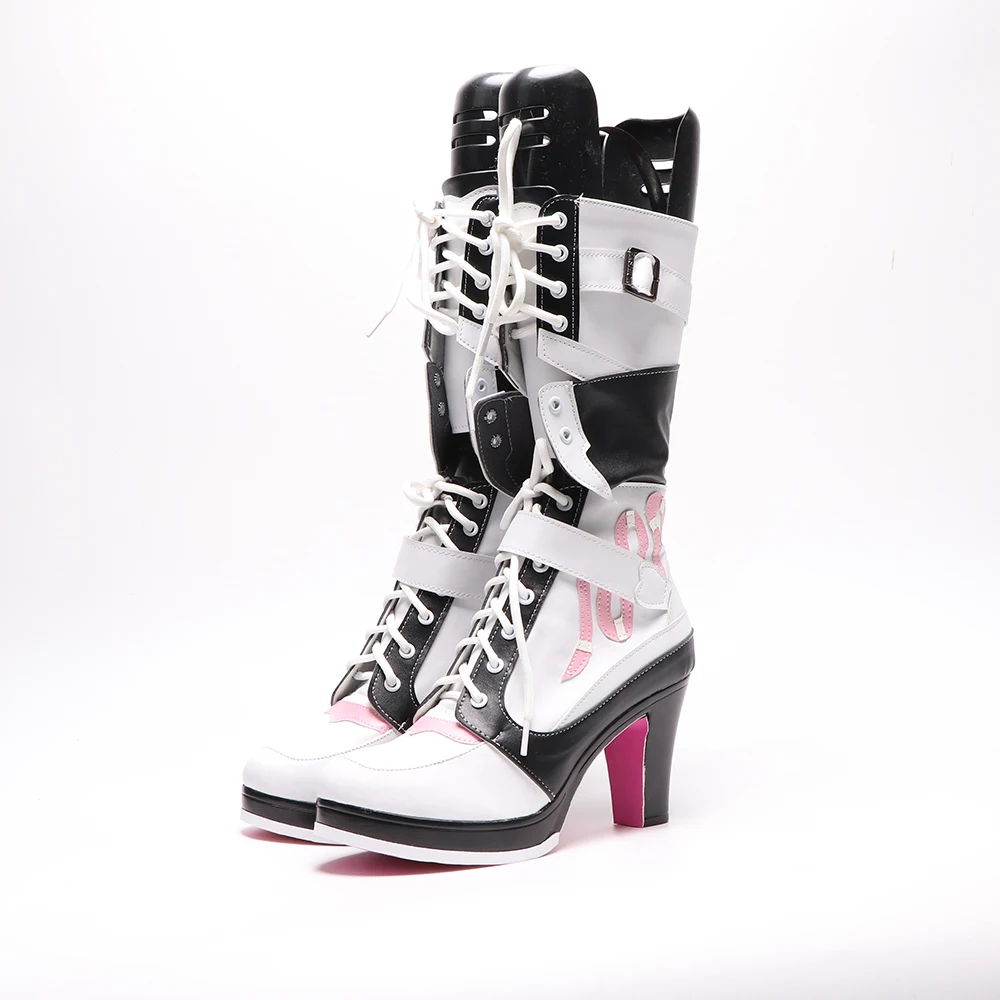 NIKKE-Chaussures de Cosplay à Talons Hauts pour Femme, Bottes Vipère de la Déesse de la VicQuantité, Accessoires de Costume de ixd'Halloween