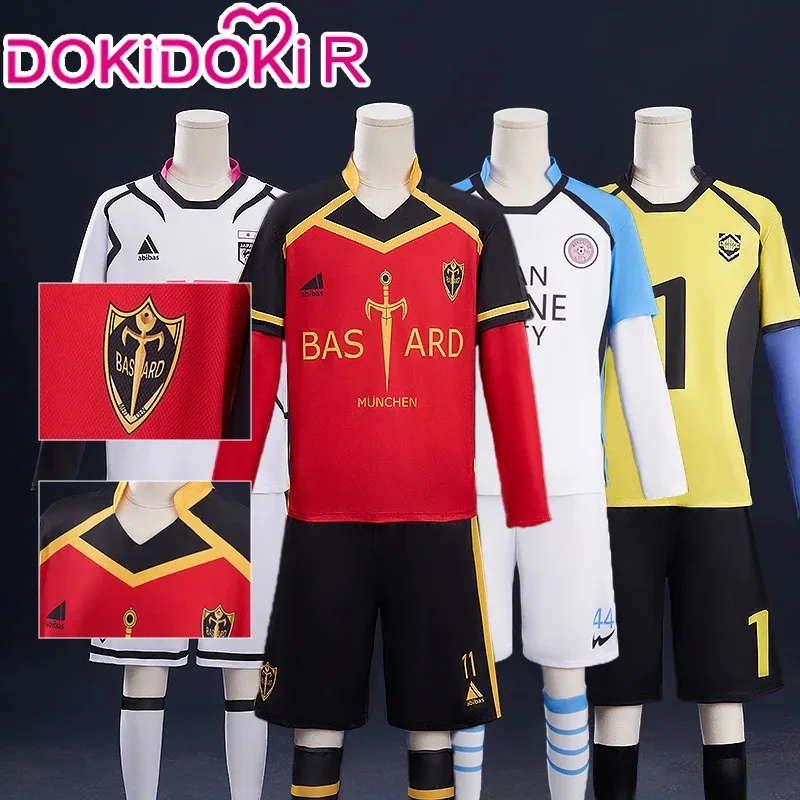 

aa124LQIsagii Yoichii/Itoshii Saee/Chigirii Hyomaa/Kunigamii Rensukee/Reoo Mikagee Косплей Аниме DokiDoki-R Спортивная форма Hallo