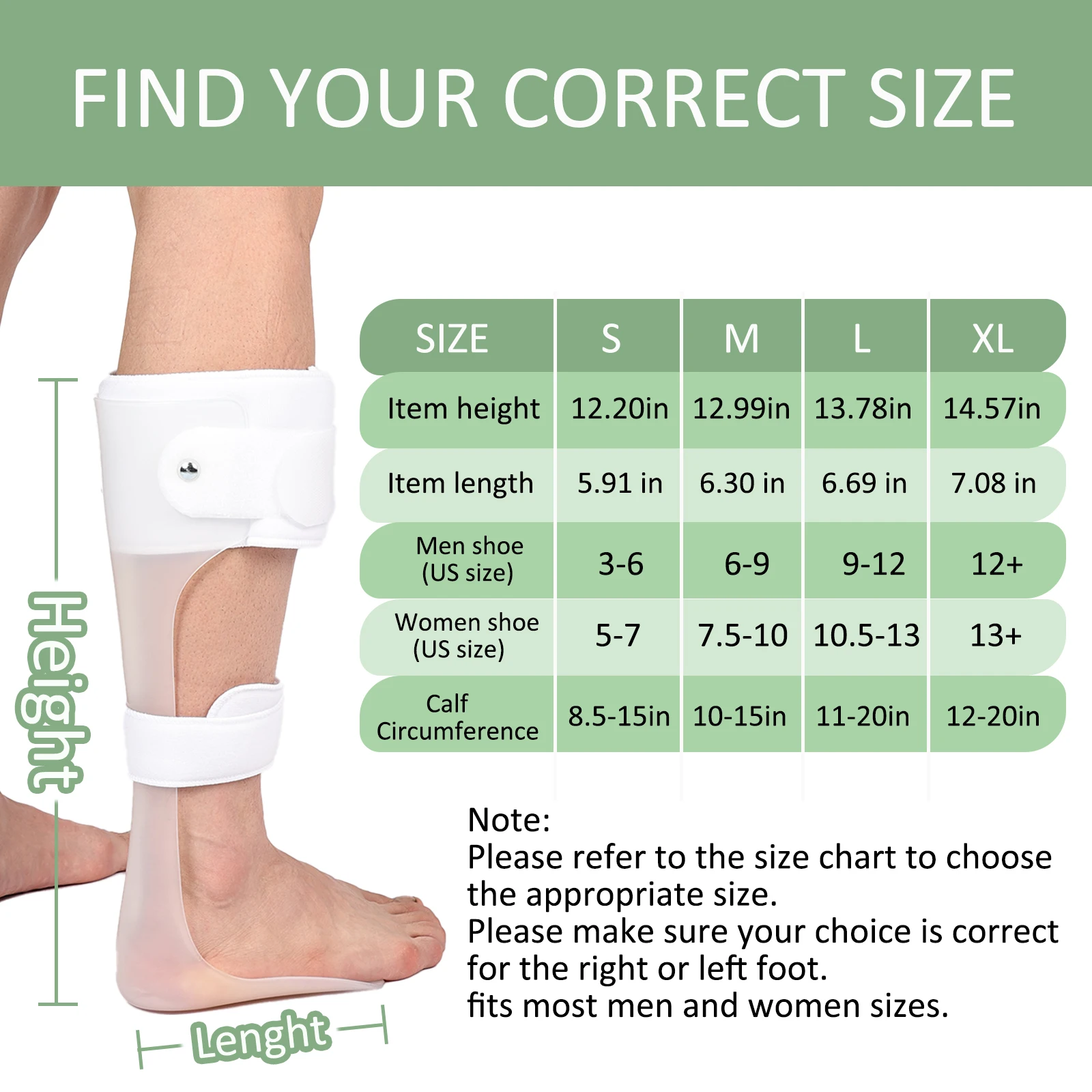 AFO Drop kaki penjepit untuk b - Ankle Mobility Band ulasan dan harga