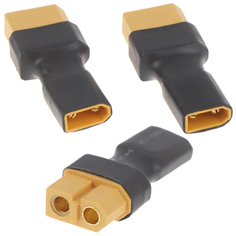 * New Sale XT30 Male to XT60 female power adapter converter rc drone connector adapter