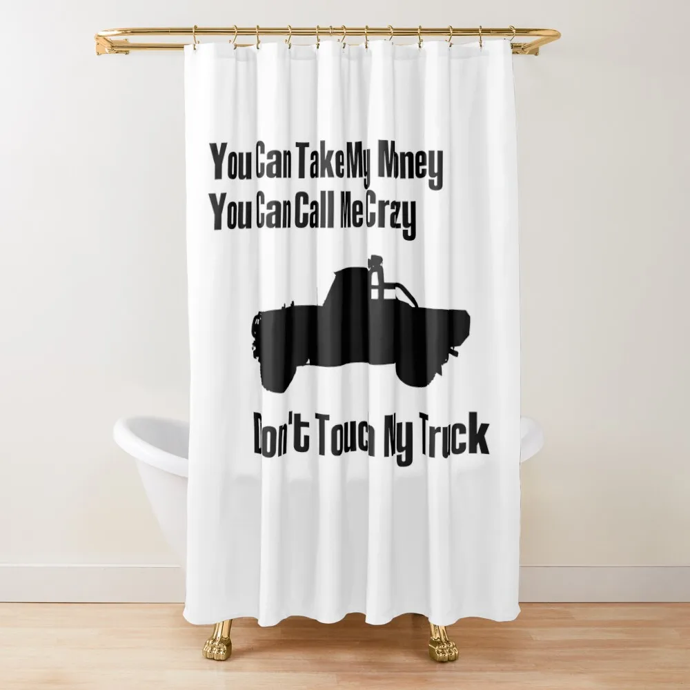 

Dont Touch My Truck Shower Curtain Shower Set Bathroom Box Washable Waterproof Fabric Shower Set For Bathroom Curtain