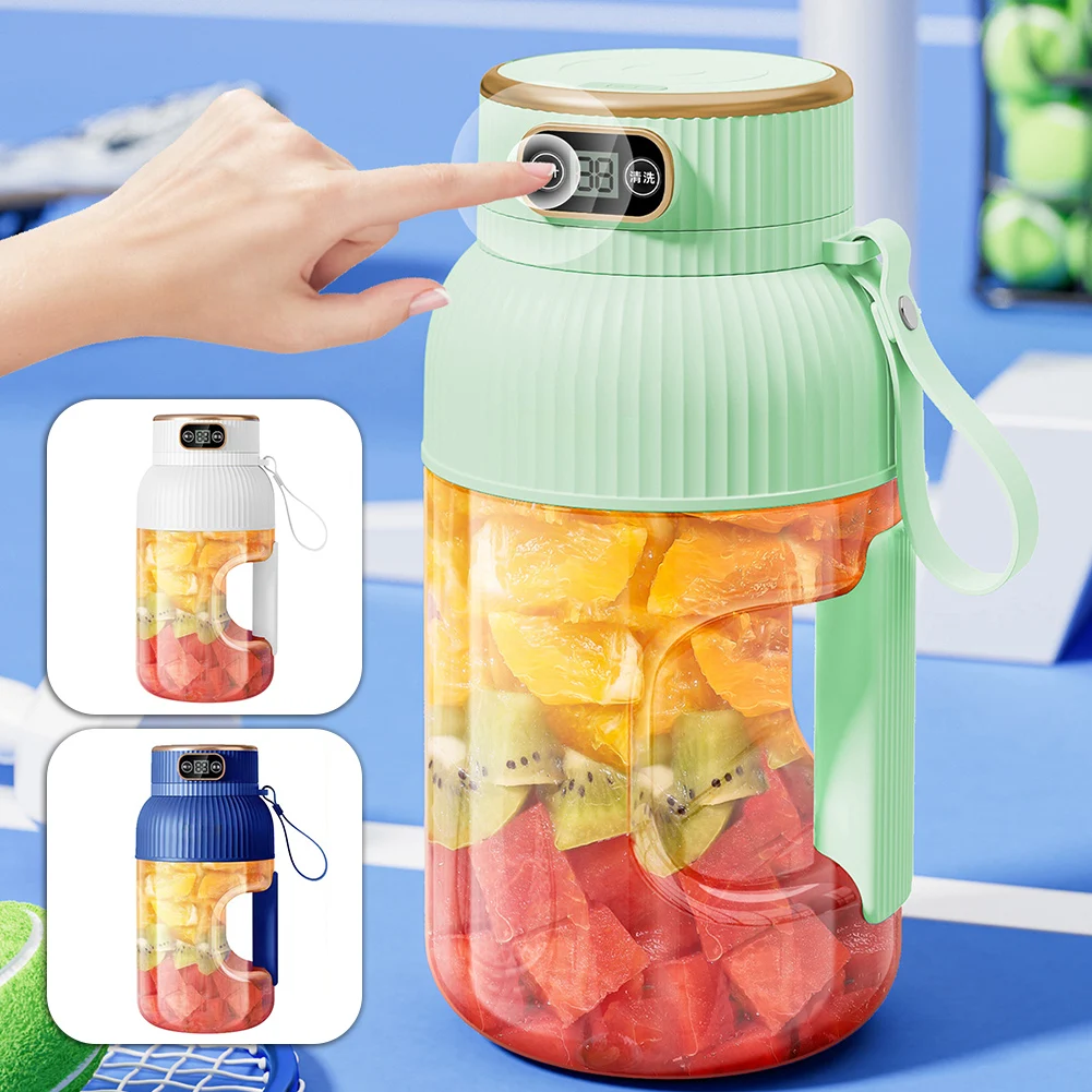 Fruit Juicer Cup Portable Electric Fruit Mixer Stirrng Cup Large Capacity Smoothie Quick Making Bottle Suitable Juice Production