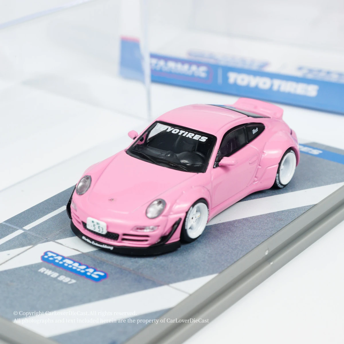 Tarmac Works 1:64 RWB 997 Pink  Diecast Model Car