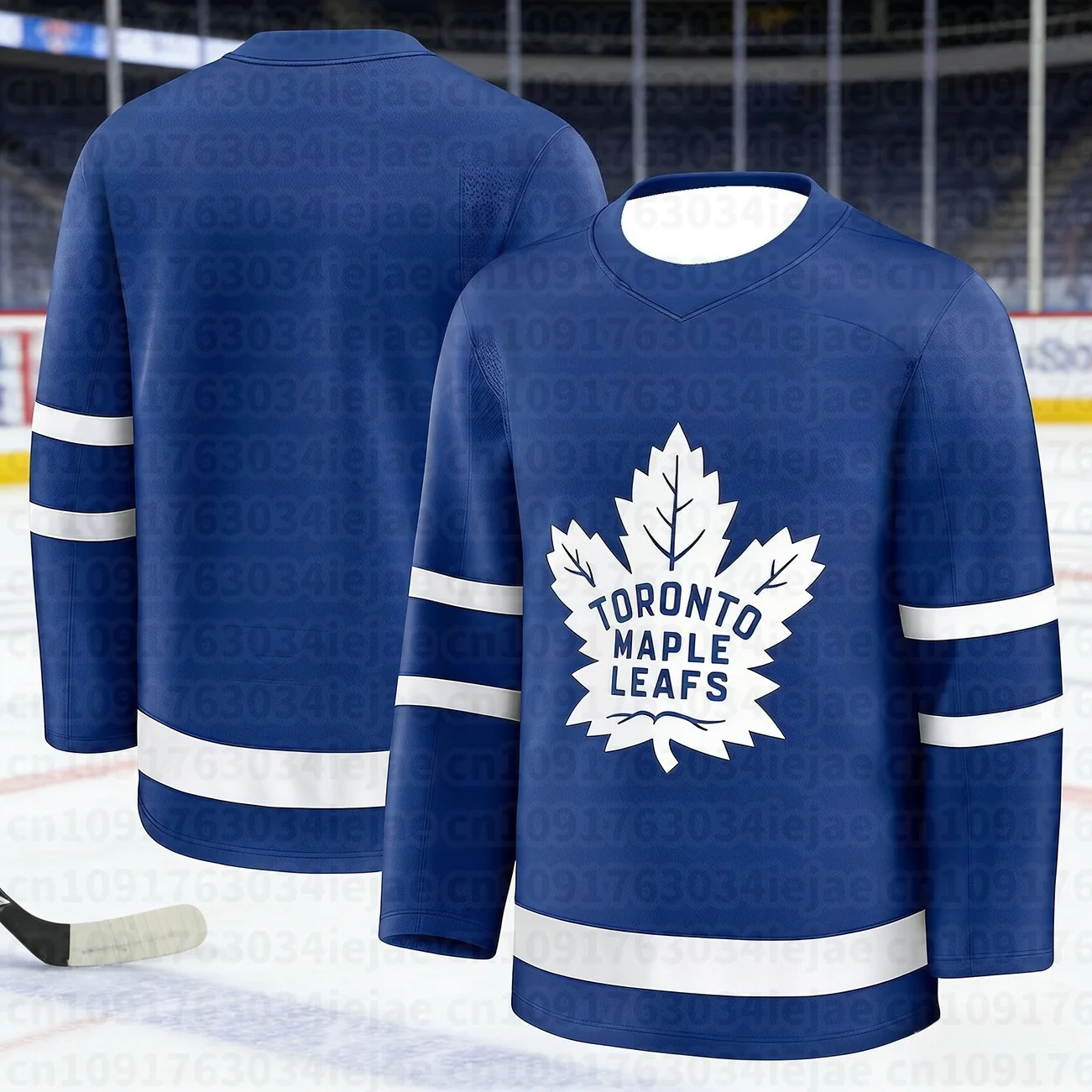 2026 Herren Neues Toronto Eishockey-Trainings-Trikot mit 3D-Druck, Atmungsaktiv, Feuchtigkeitsableitendes Langarm-T-Shirt für Kinder – Detail 4