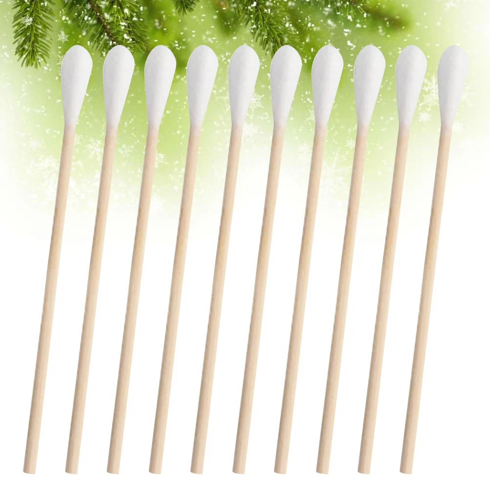 1000 قطعة من مسحات القطن المعقمة، منظف الجروح الطبية القابل للتصرف، أدوات تطبيق ذات طرف واحد، استخدام آمن عالي الامتصاص على جسم الوجه