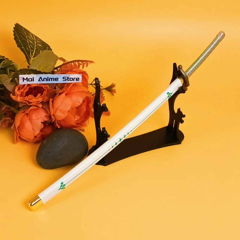 10inch Anime Bleach Ulquiorra Katana Real Size Japanese Katana Original Sabre Sword Metal Ninja Knife Blade Unsharp Toy Gift