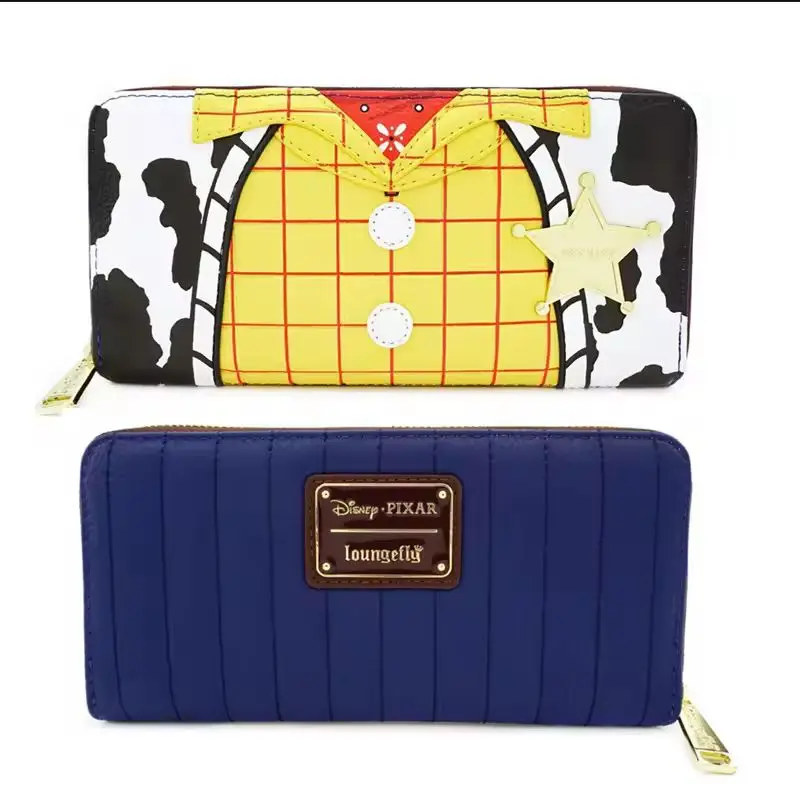 

New Disney Toy Story Woody Loungefly Pickles Purse Cosplay Mini Purse Cartoon Boy Bag Card Bag Zipper Purse Girl Birthday Gift