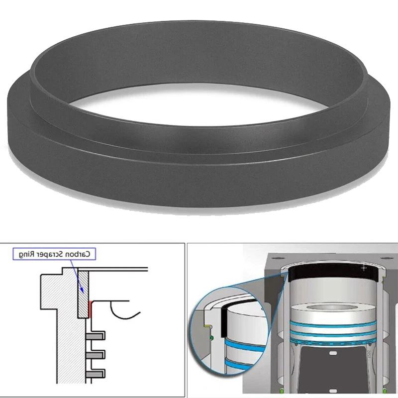 TENG MILE Carbon Scraper Tool Alternative to W470589021400 for Detroit Diesel DD15 DD16 Truck Heavy Duty Used