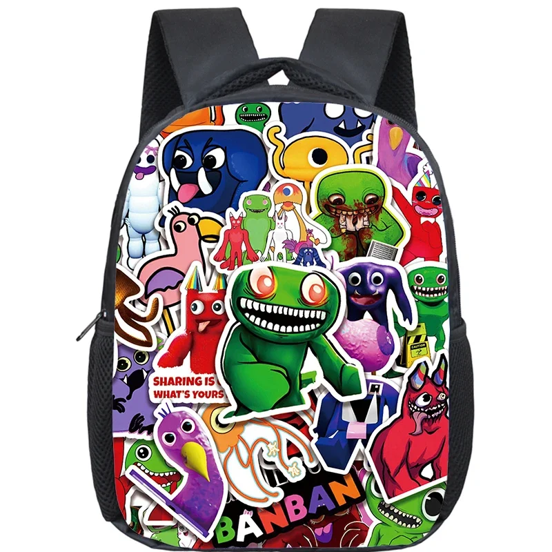 

Школьный рюкзак для мальчиков и девочек, водонепроницаемые детские портфели 12 дюймов с героями мультфильмов, для детских садов и учебников