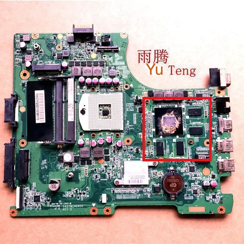 

Подходит для Shenzhou K580S DA0TWCMB8D0, материнская плата для ноутбука GT650M 2G HM77, материнская плата, 100% протестирована, полностью работает