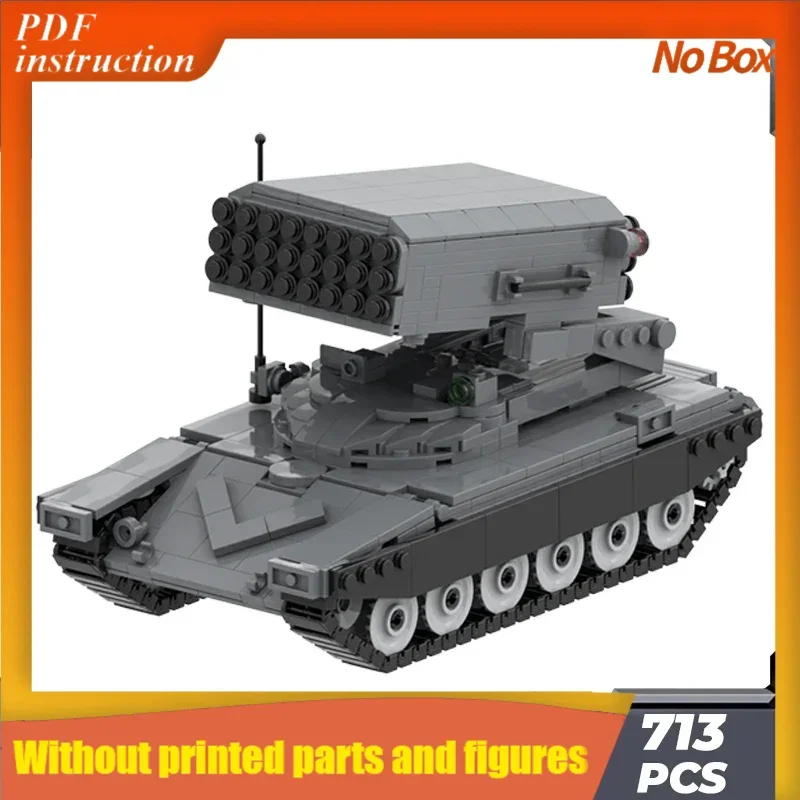 

ChristmasMoc Building Bricks Military Model TOS-1 Rocket Launcher Technology Modular Blocks Gifts Toys DIY Sets Assembly