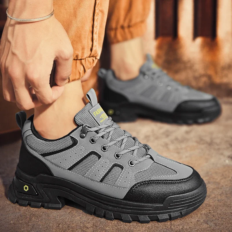 2023 Winters chuhe für Männer Mesh Herren vulkan isieren Schuhe Plattform männliche Turnschuhe runde Zehen schnüren Outdoor Walking Herren Freizeit schuhe