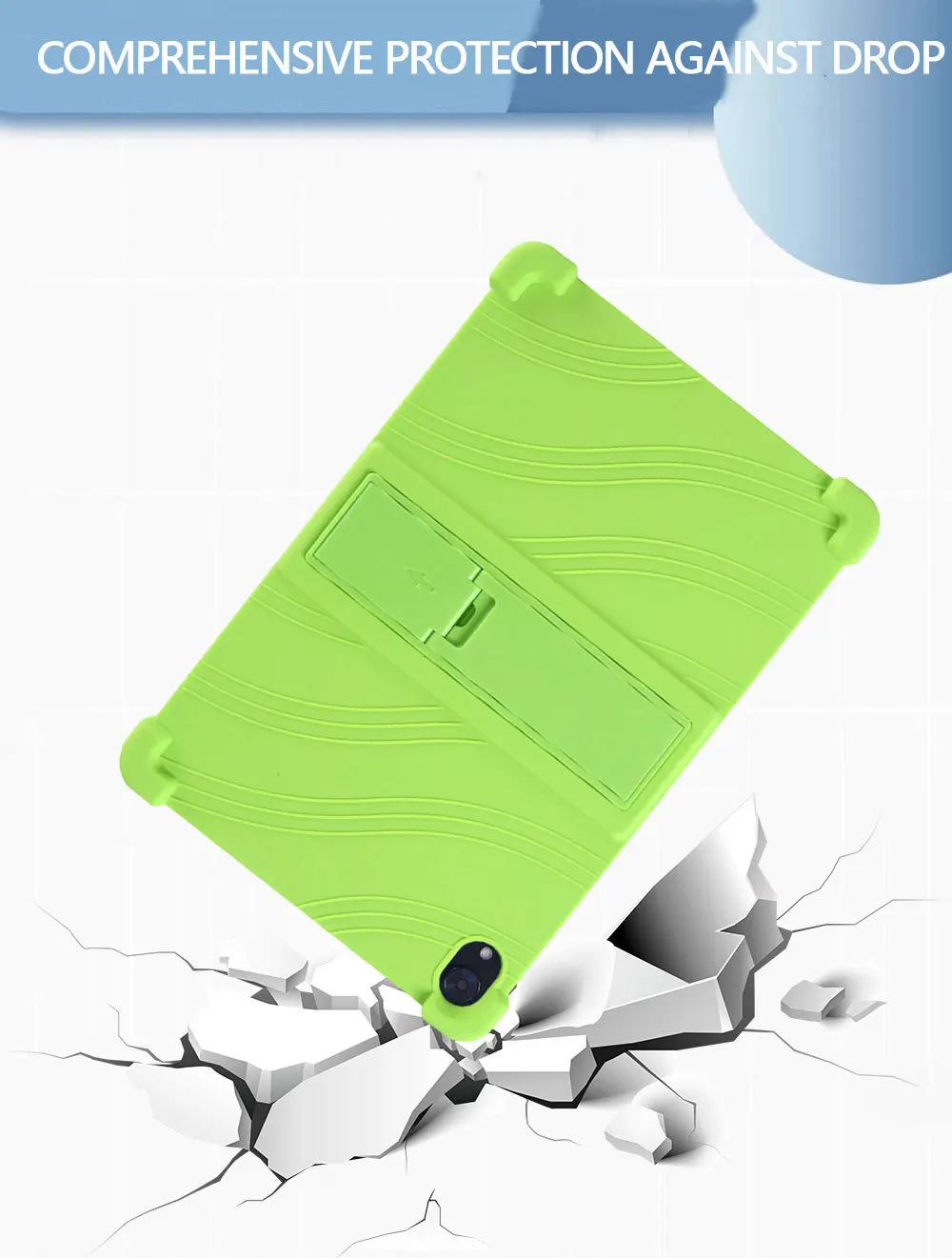 Silikonhülle für URAO C107 HiGrace C107 10,1 Zoll Tablet, stoßfeste Schutzhülle, TPU-Ganzkörper-Fallschutz – Detail 7