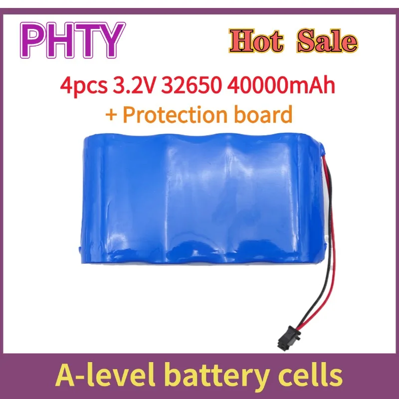 

PHTY 2025 Solar Lamp Battery 3.2V Large Capacity Lithium Battery Solar Street Lamp Floodlight Battery with Protection Panel BMS