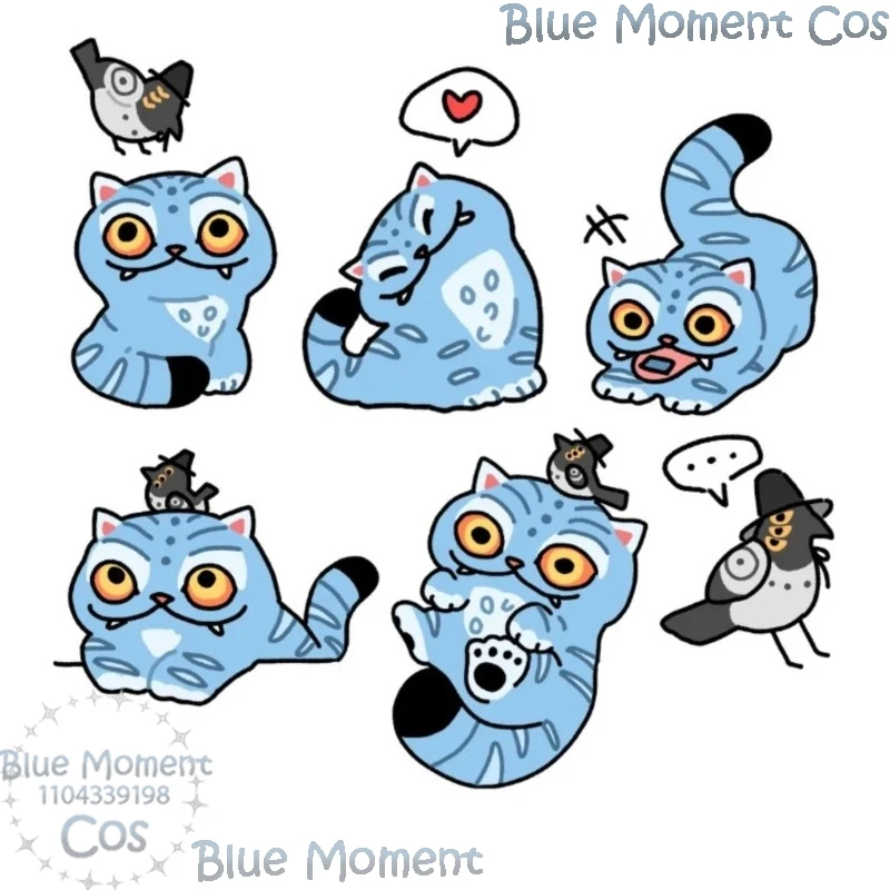 DemOn Derpy Kpop Huntrix رائعتين النمر أفخم حامل البطاقة المفاتيح هالوين حفلة عيد الميلاد Kawaii زي كوس  #4