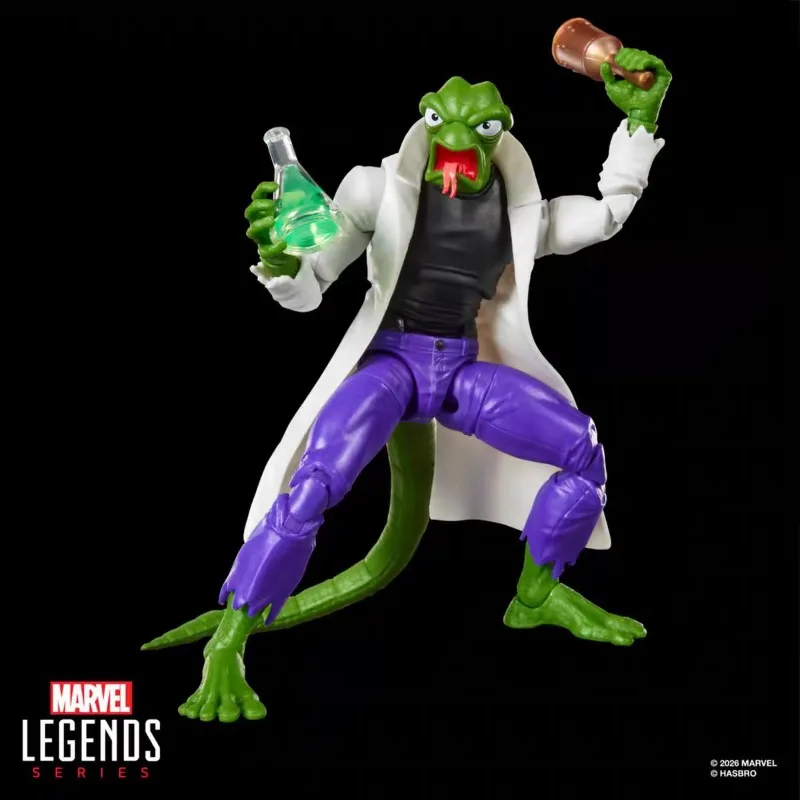 【Pre Sale】Original Hasbro Marvel Legends Series Spider-Man/Electro-Lizard Man Action Toy Figure Collection Model view 3
