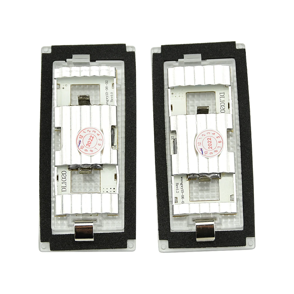 

Высококачественные лампы освещения номерного знака 12 В, белый светодиод для BMW 7 серии E65 E66 2006 2007 2008, подтяжка лица