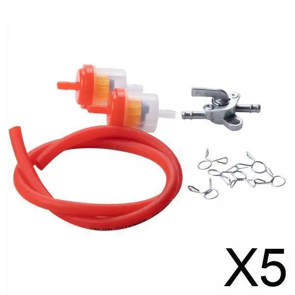 

Масляный фильтр, комплект зажимов для шланга топливной линии, красный резиновый металл для мотоциклов, аксессуары для квадроциклов от 50 до 150 куб.см