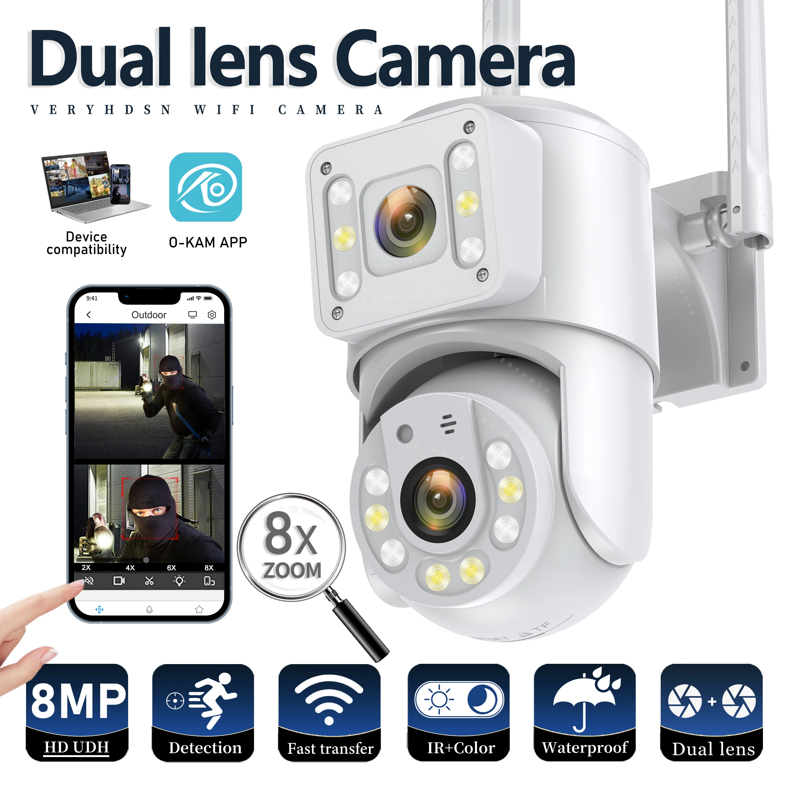 5G Wifi Ip Camera H… - image